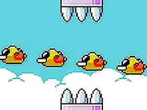 Grumpy Beaks Multi-Bird Flying