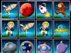 Space Memory Puzzle Game