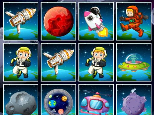 Space Memory Puzzle Game