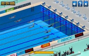 WaterRacer: Competitive Swimming