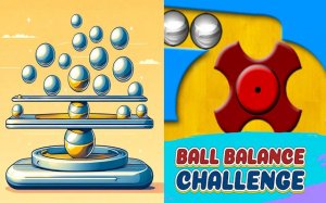 Ball Balance Challenge Arcade Puzzle