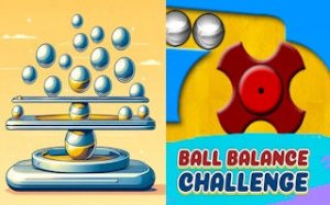 Balance Beam Ball Puzzle