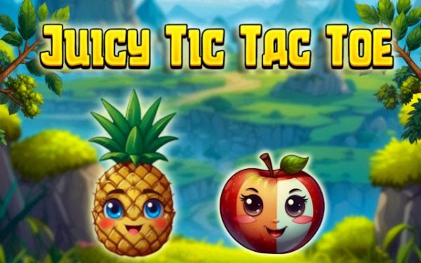 Juicy Tic Tac Toe: Fruit Match Puzzle