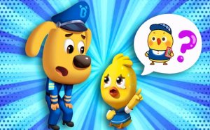 Safety Sheriff Labrador: Drag & Drop Adventure