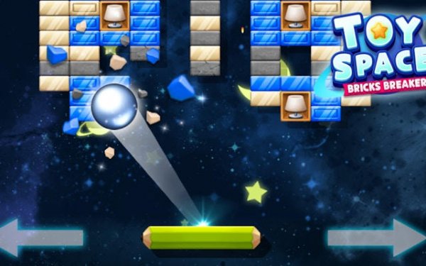 Toy Space Bricks Breaker Arcade Puzzle