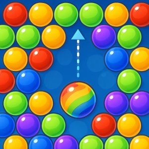 Bubble Storm Puzzle Game