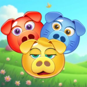 Bubble Piggies Puzzle Game