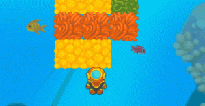 Fancy Diver Match 3 Puzzle